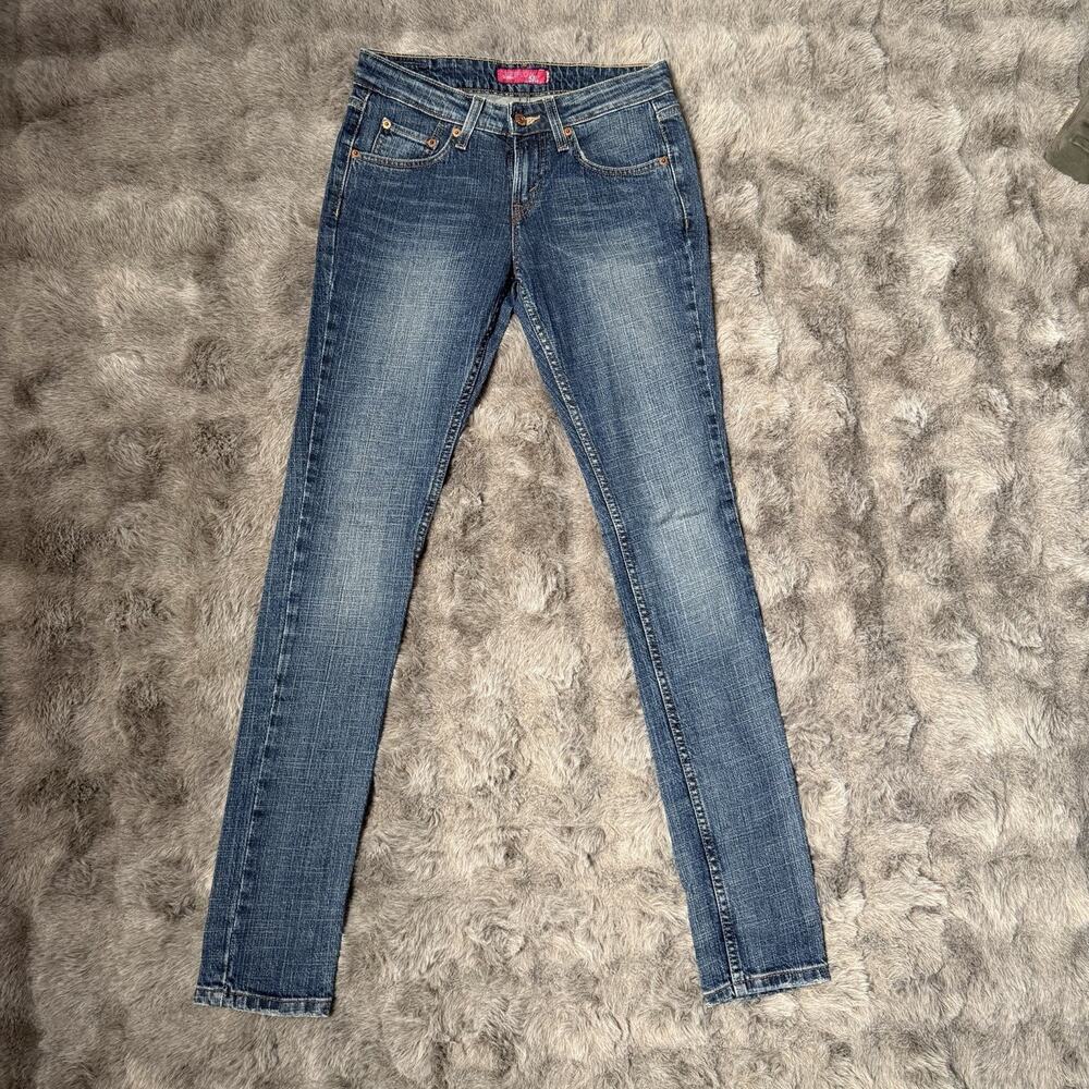 Levi’s 518 Super low Skinny Jeans Size 0 Vintage Y2K Rare (Never Worn)